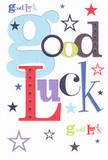 Infused with the optimism and joie de vivre of Tunbridge Wells, this good luck card bursts from its crisp white background with exuberant, thoughtfully arranged typography. The 'Good Luck' wording is rendered in sweeping pastel blues, mingling harmoniously with dashes of bold red, moss green, and violet, each letter as deliberately placed as flowers in a bespoke arrangement from the town's favourite florists. Sprinkled across the design, stars in navy, lilac, and zingy lime seem to float weightlessly-like the hopes and dreams kindled during evenings on the Common. The card's surface, flawlessly smooth and subtly glossy, is as pleasing beneath the fingertips as fresh petals within a hand-tied bouquet. It's a card designed to mark milestones big or small-from success in local music auditions to new jobs and university offers-imbued with a hearty spirit of encouragement and support. Perfect to accompany a vibrantly wrapped bouquet delivered across Tunbridge Wells, this card is more than just a token; it's a burst of possibility, gently celebrating every hopeful leap into the unknown.